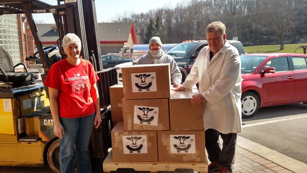 奶酪正從美國被運往黑龍江哈爾濱